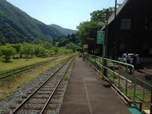 勝原駅ホーム